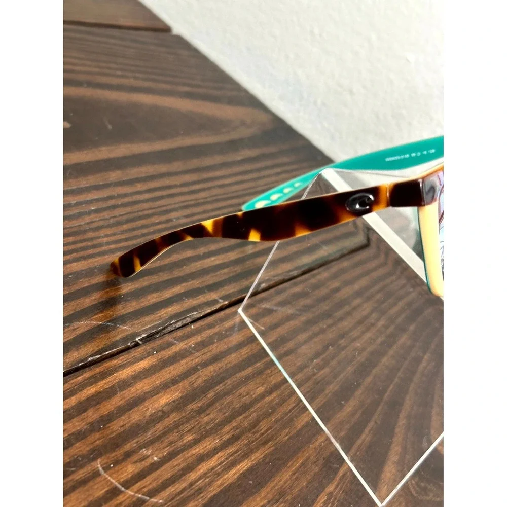Costa Anaa 06S9053-0155 Unisex Tortoise Cream Mint Sunglasses SCRATCHED